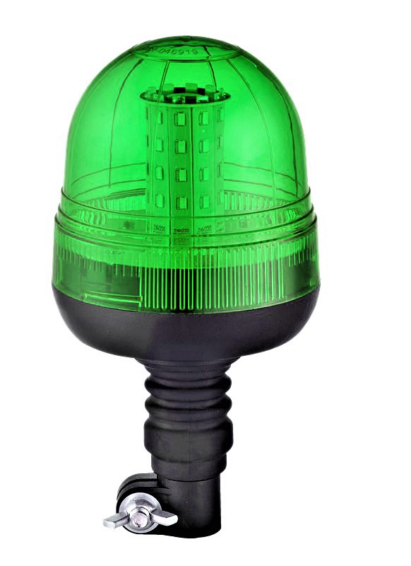 green warning led light strobe beacon