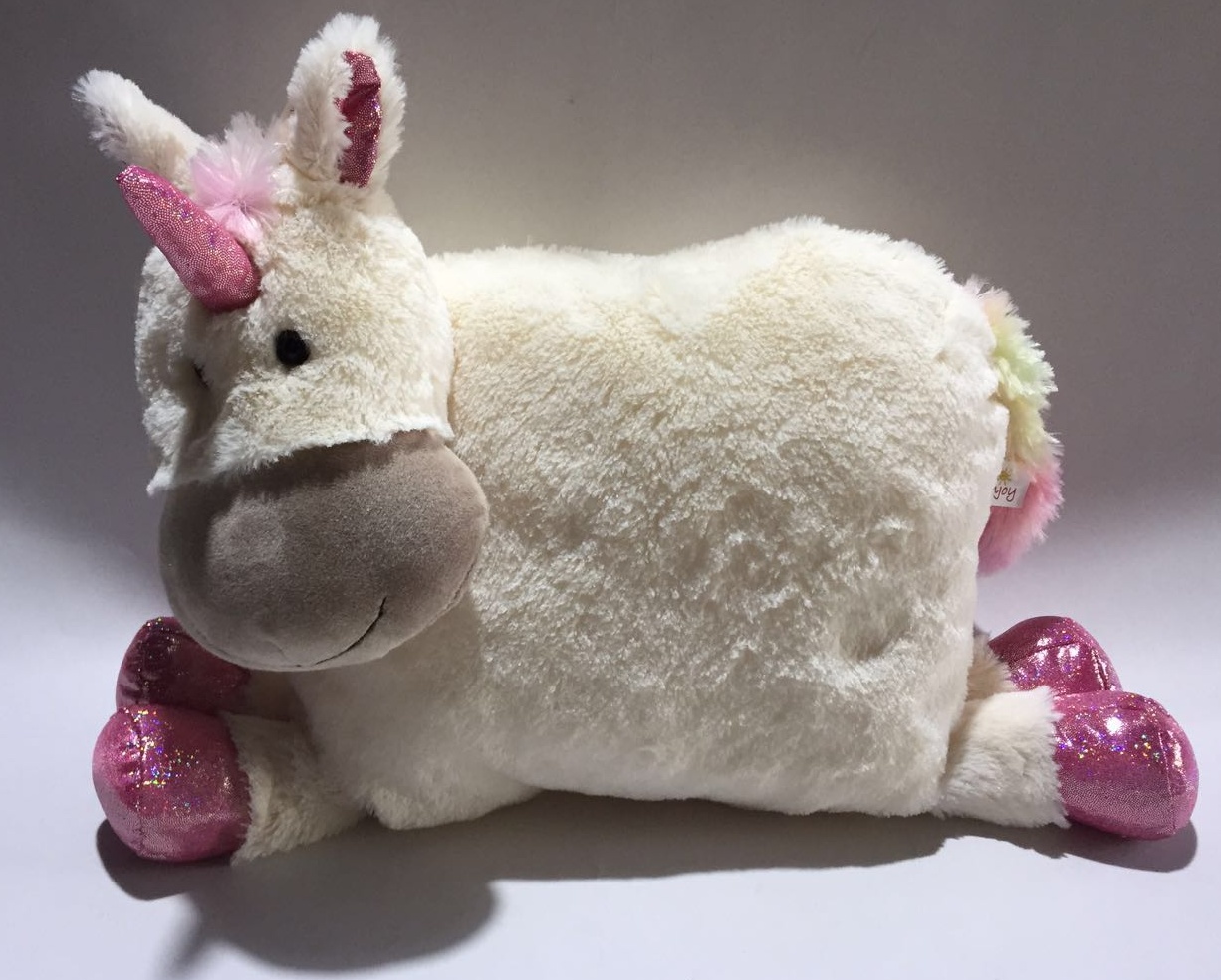 Plush Unicorn Cushion