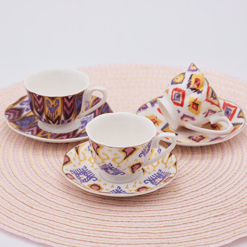 ZH-1951dream color coffee cup and saucer