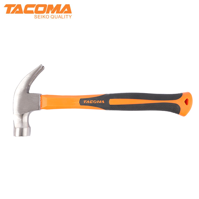 American magnet claw hammer with fiberglass handle