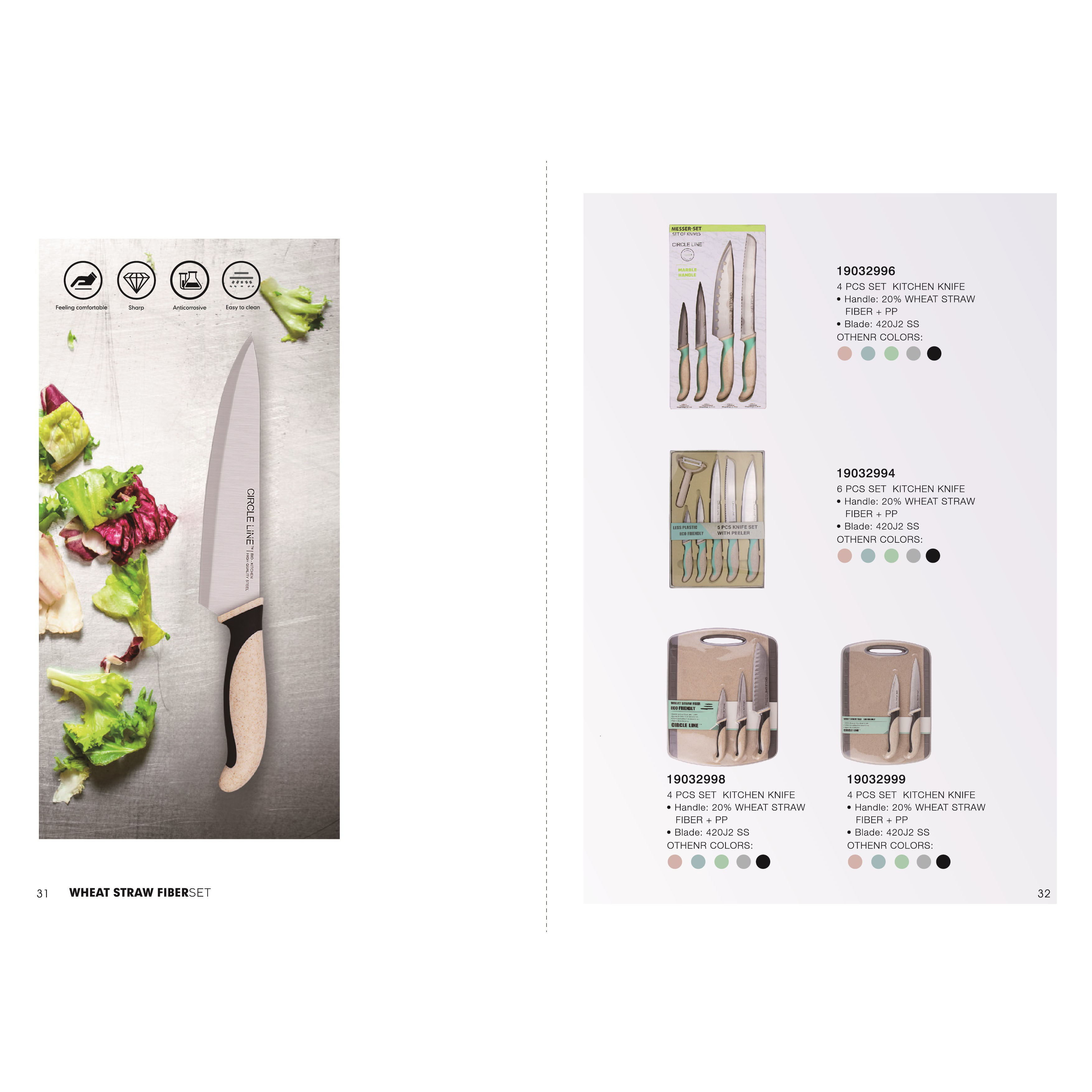 Morandi Color Fruit Knife