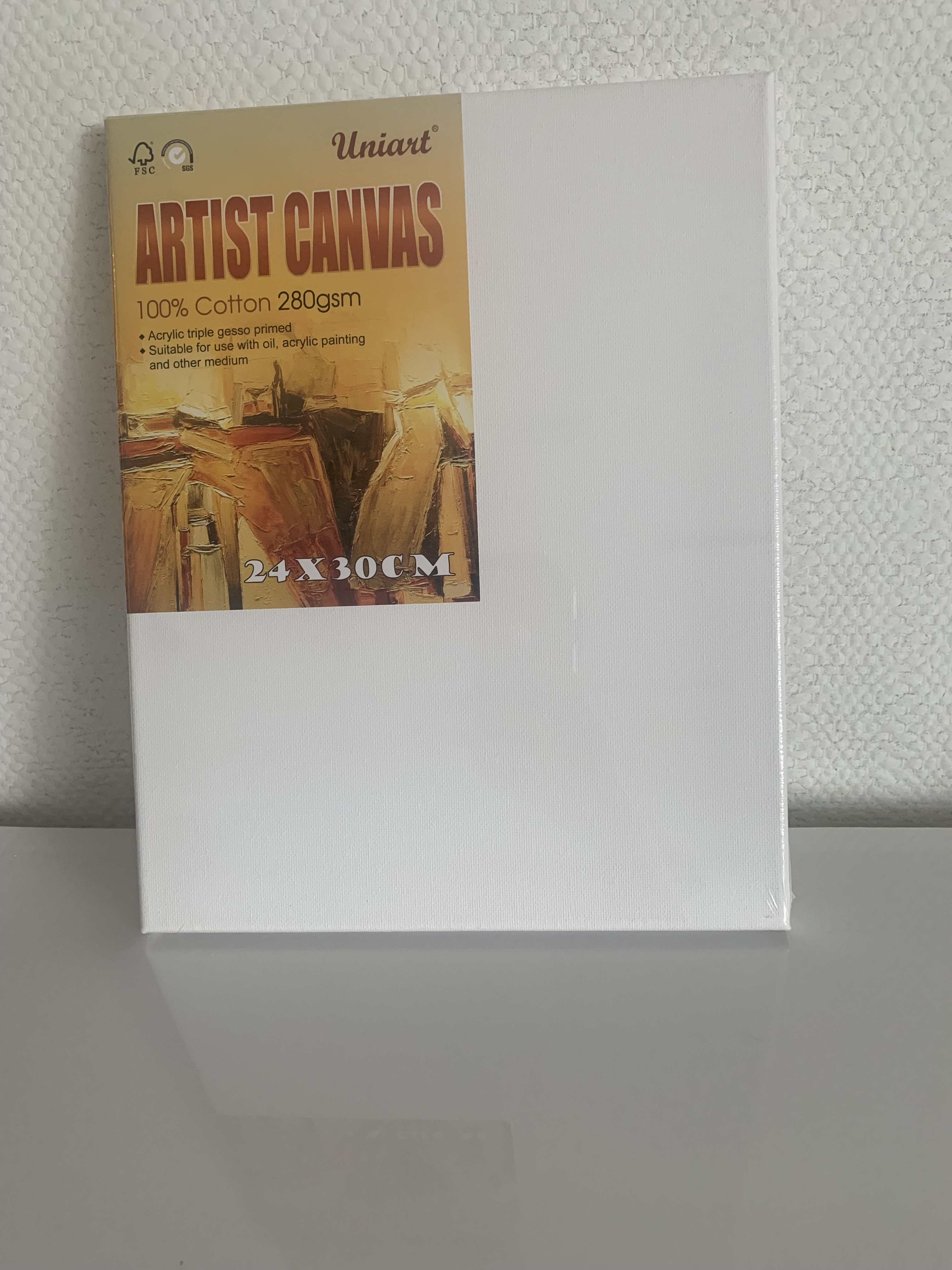 stretched canvas
