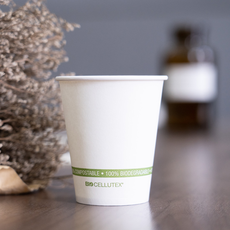 Eco-friendly disposable recycled coffee paper cup pla