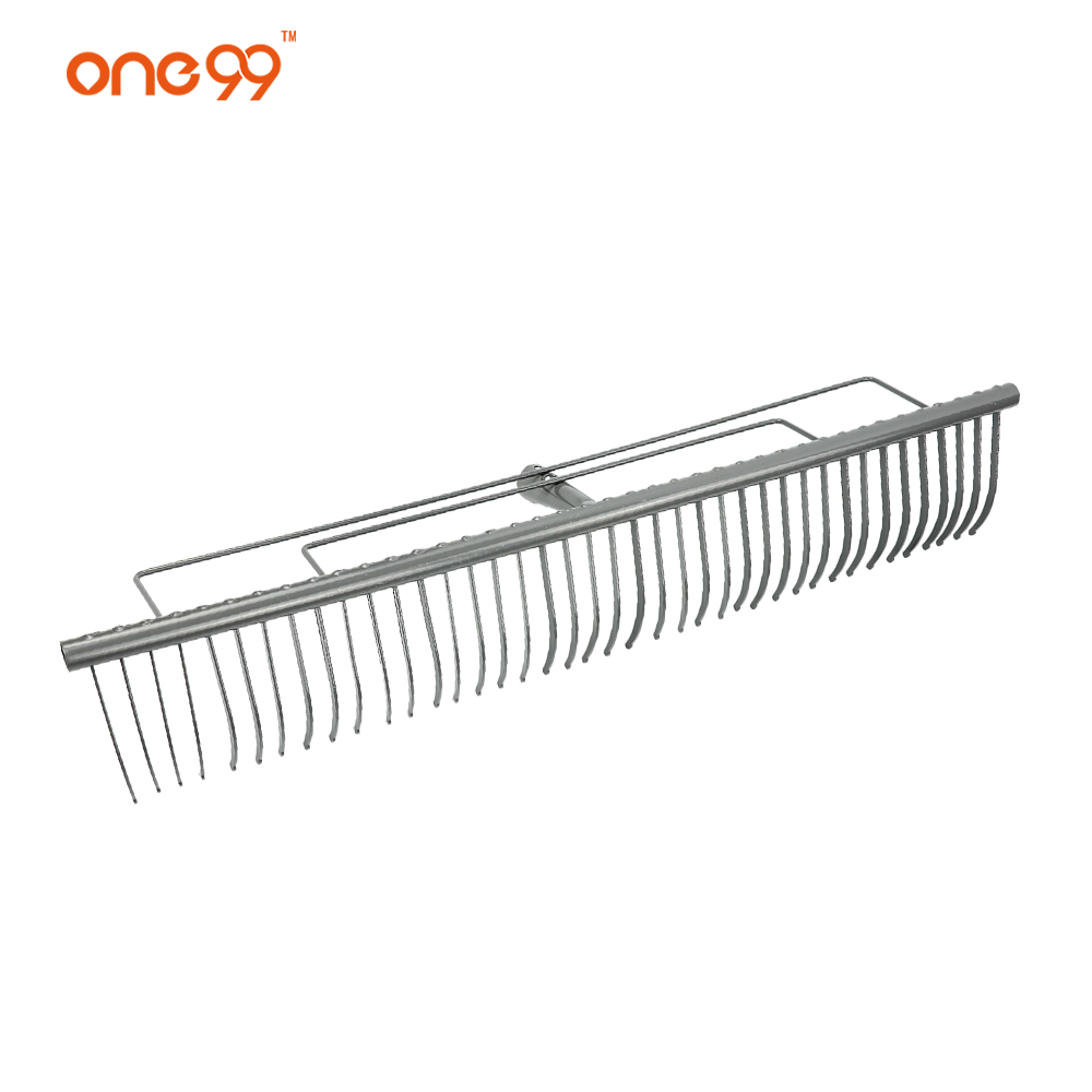 One99 New Design Farm Tools Steel Level Rake Bow Rake With 40 Spikes