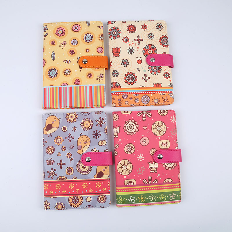 WANSHIFA 2021 Creative Design Color Printed Bind Notebook