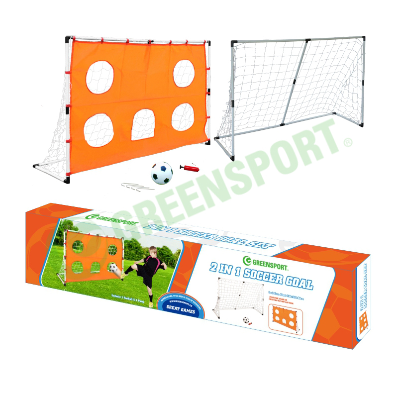 2 In 1 soccer goal set