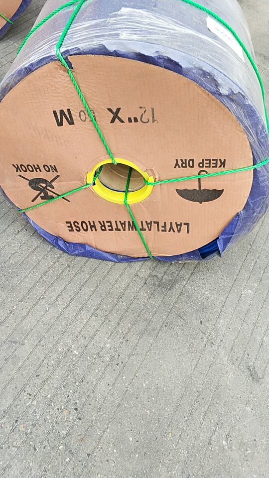 12" PVC layflat hose