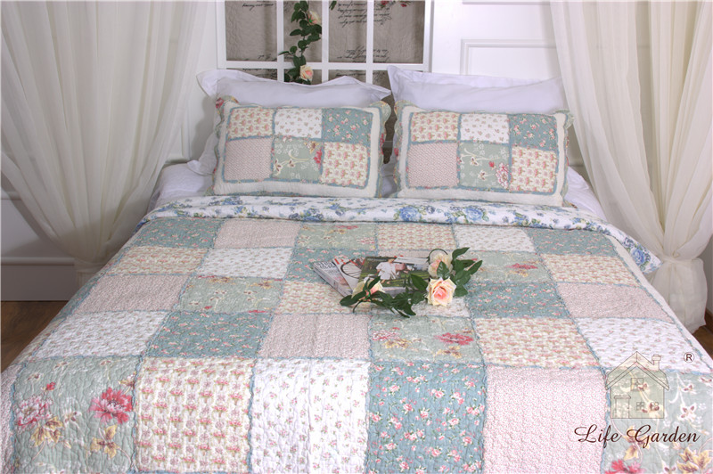 100% cotton patchwork quilt