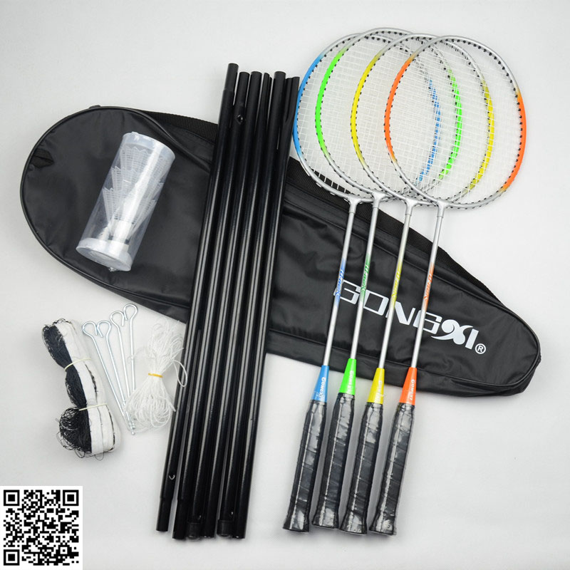 4 Players Family Badminton Set