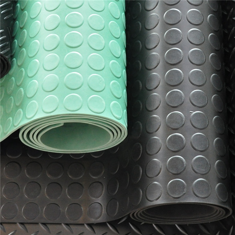 Round Dot Rubber Flooring mat