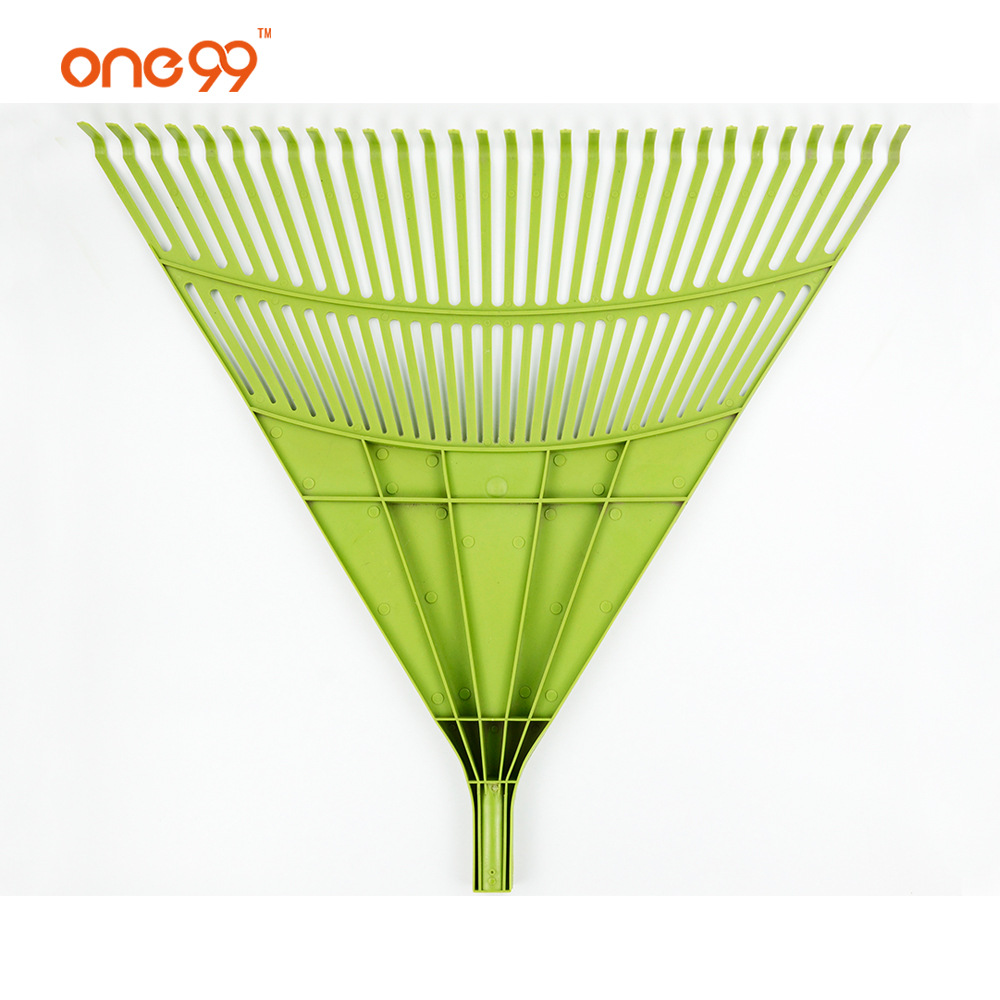 30 teeth plastic hand leaf rake for garden use