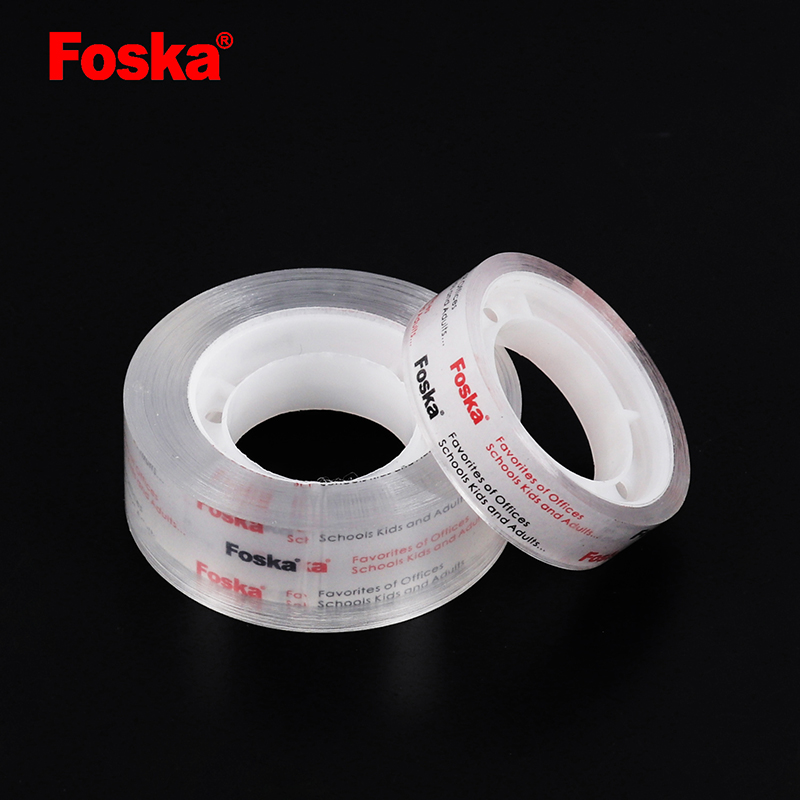 Foska Transparent Stationery Student Tape