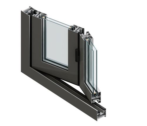 Aluminium extrusion profiles for folding door