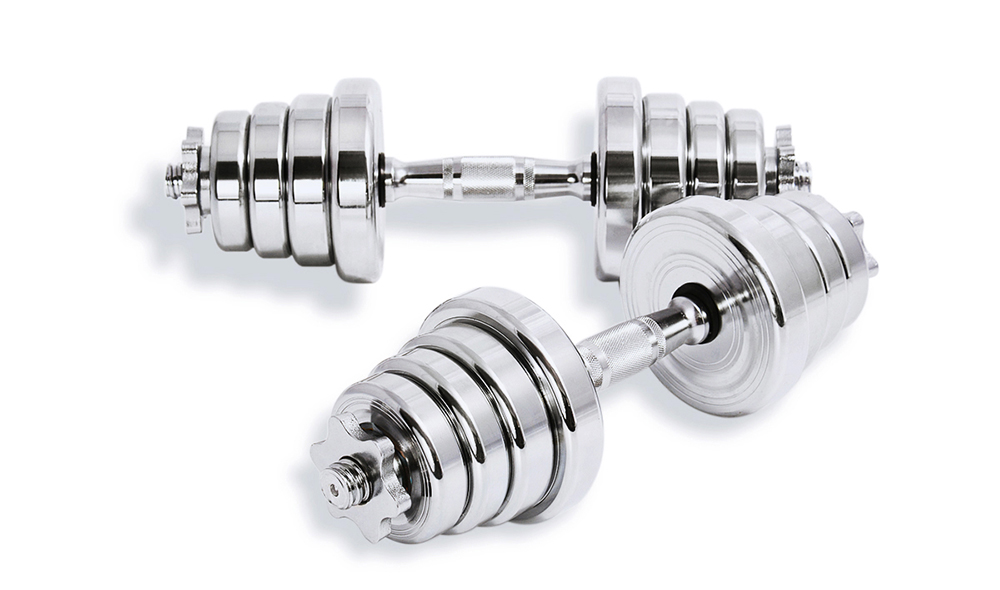 Steel dumbbell set 30KG