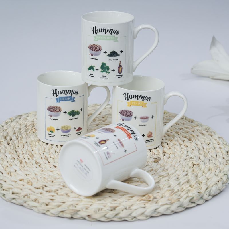 M62-H ceramic mug new bone china straight mug