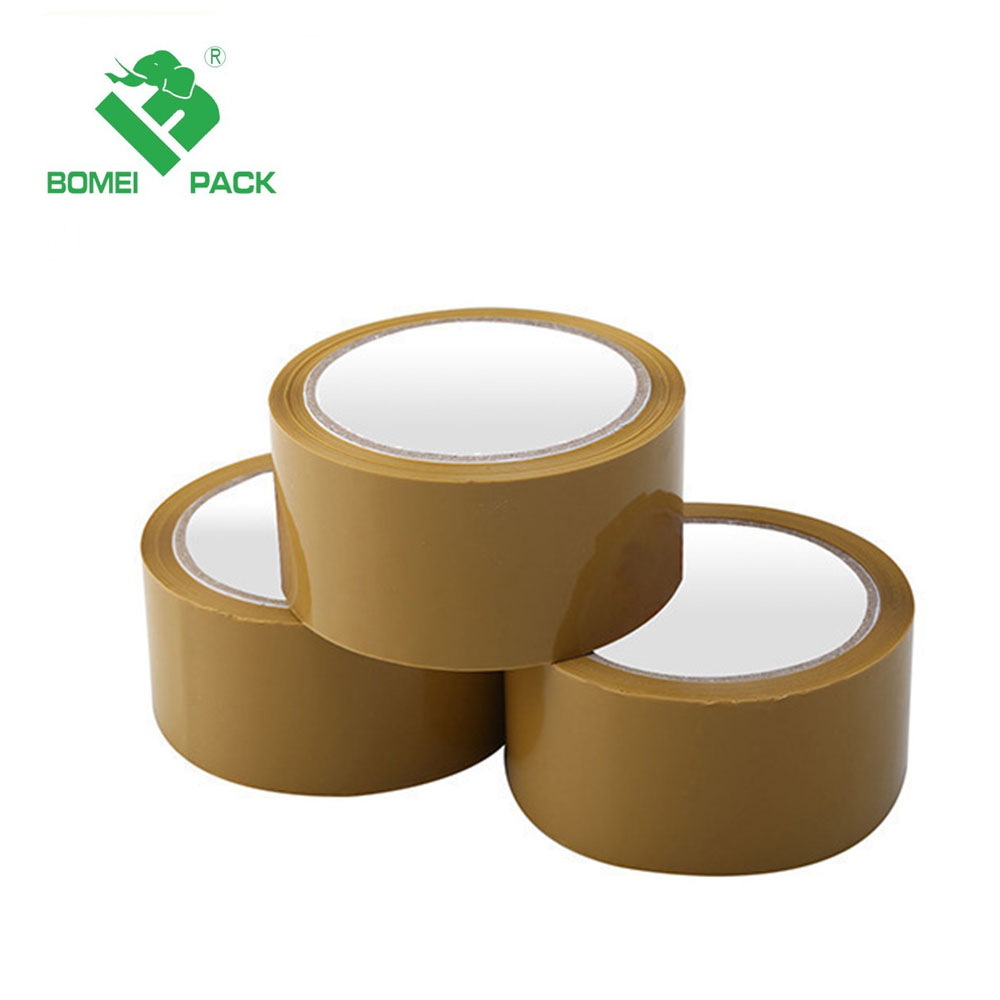 OEM factory price Brown BOPP Packing Adhesive Tape for Carton Sealing
