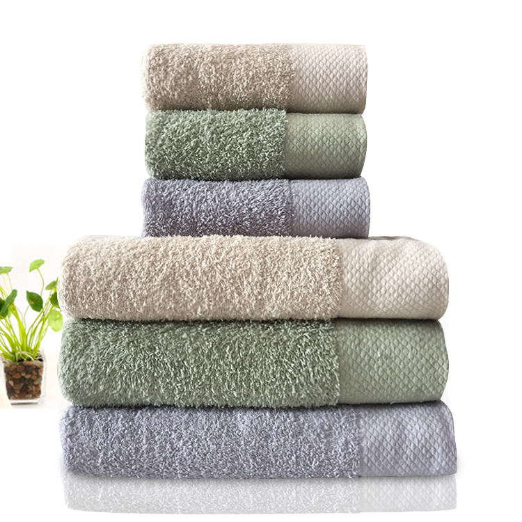 embrodiery hotel towel set