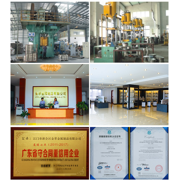 Jiangmen Xinhui District Jincui Metal Products Co., Ltd. – soup pots 2