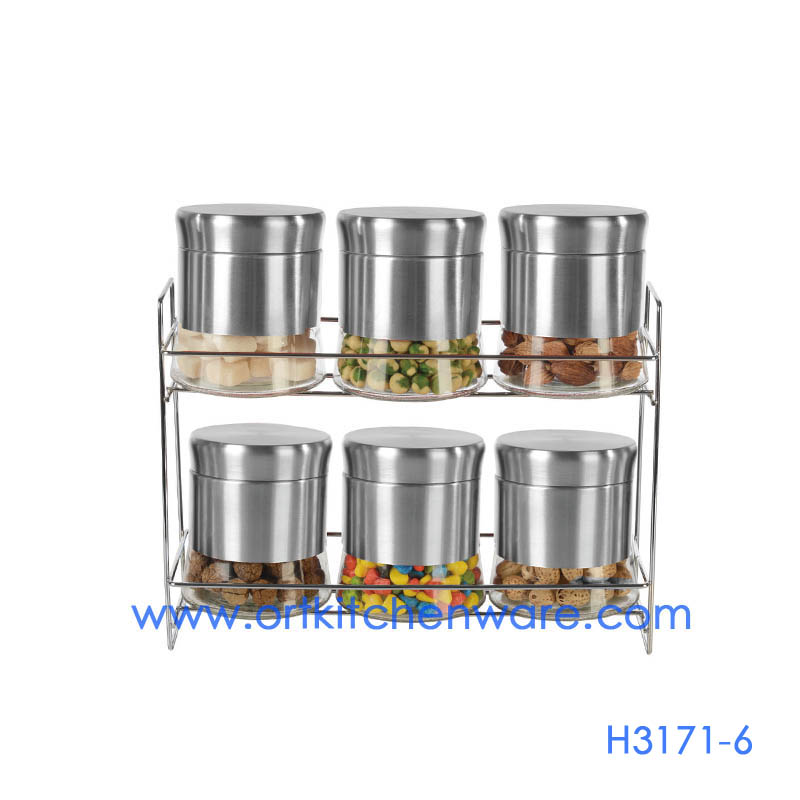 Spice jar set