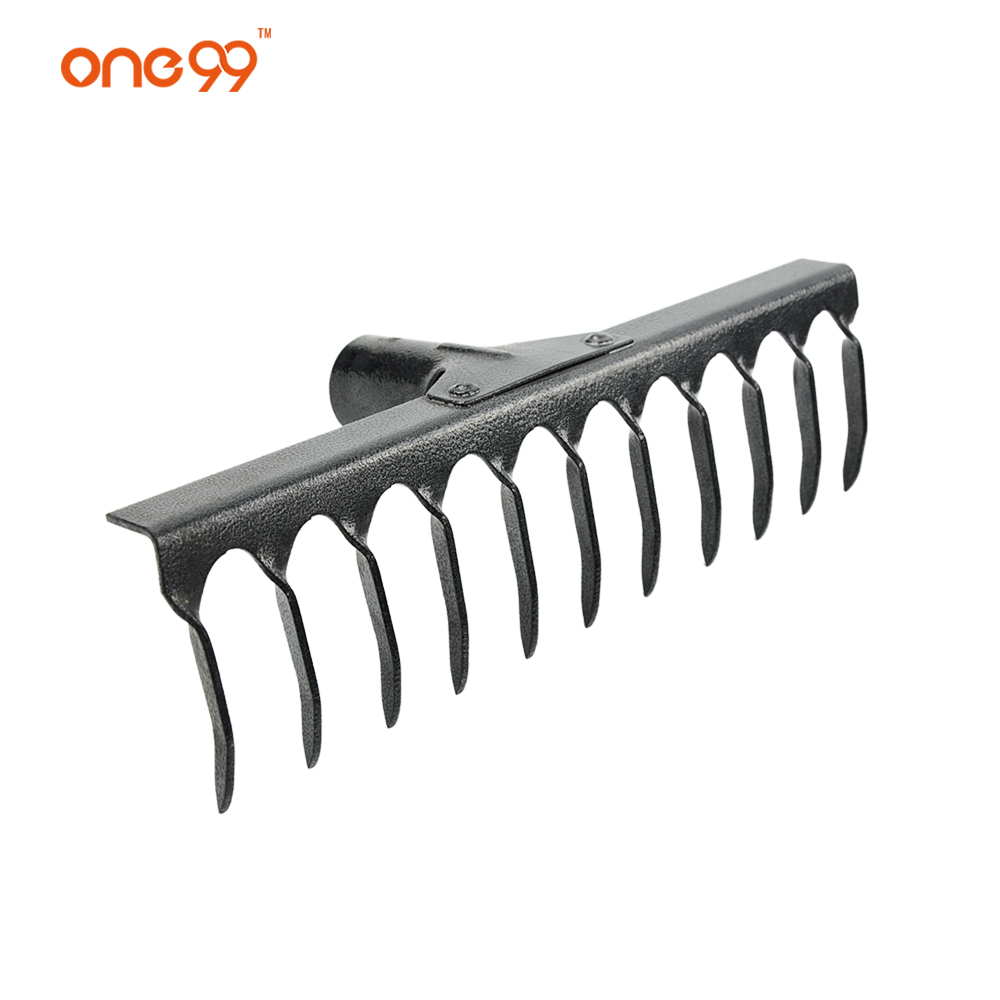 One99 Tools Level Head Rake With 11 Tines For Garden Works