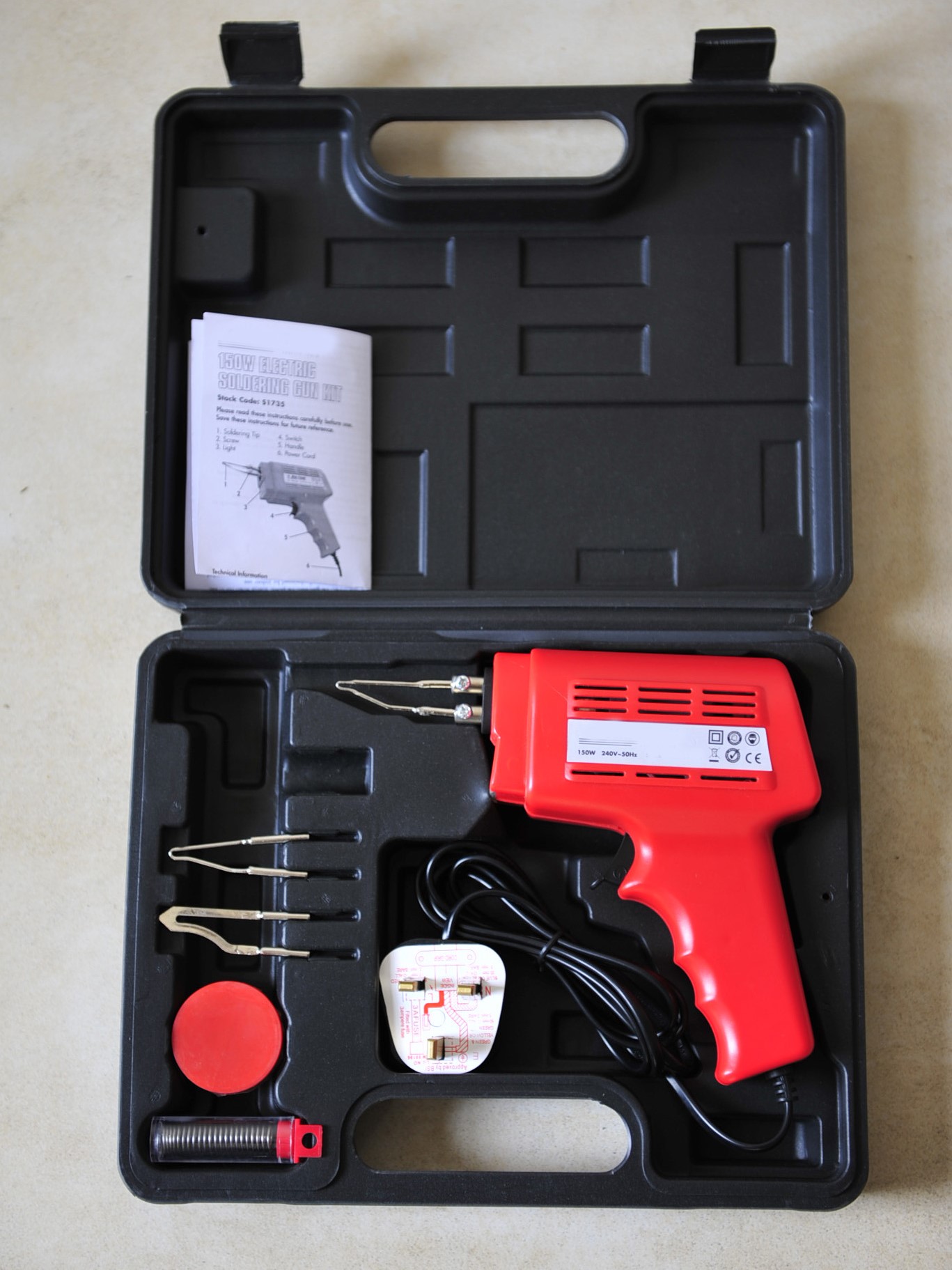 Fast soldering iron