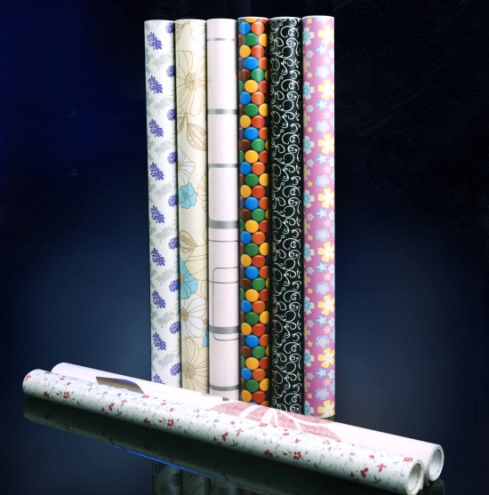 Self adhesive book cover