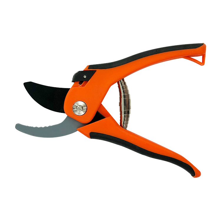 Grape garden pruner Anti-adhesion coated Carbon steel flower scissors