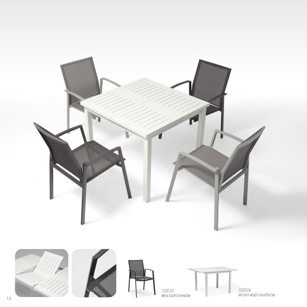 alum.chair alum.table