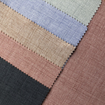 polyester spandex slub fabric