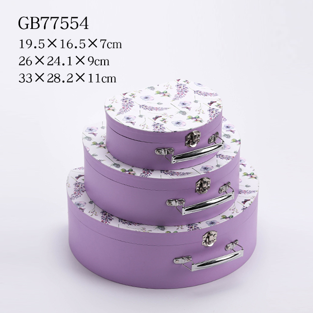 3pcs nesting lady suitcase
