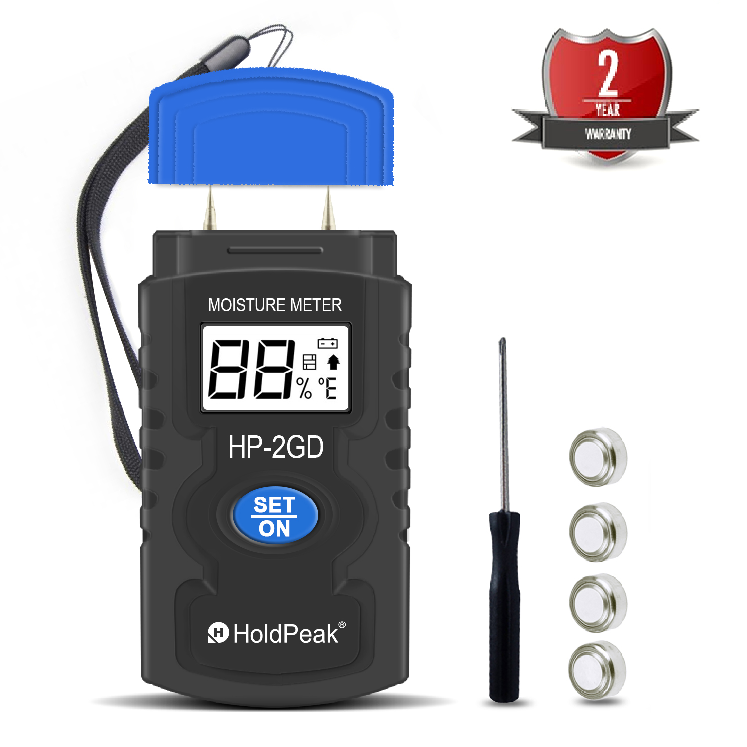 Wood moisture meter