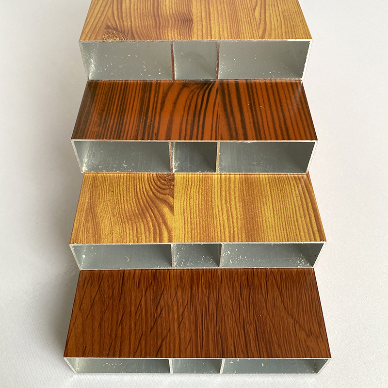 aluminium wooden shift profile