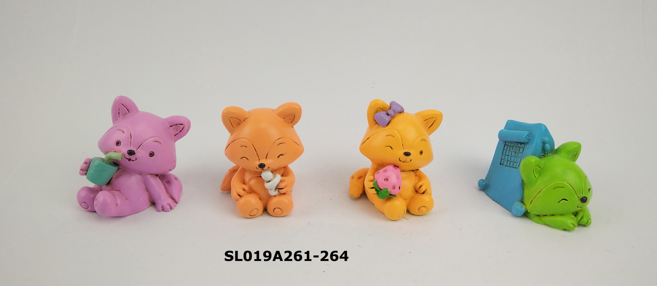 Resin decoration, key chain - animal