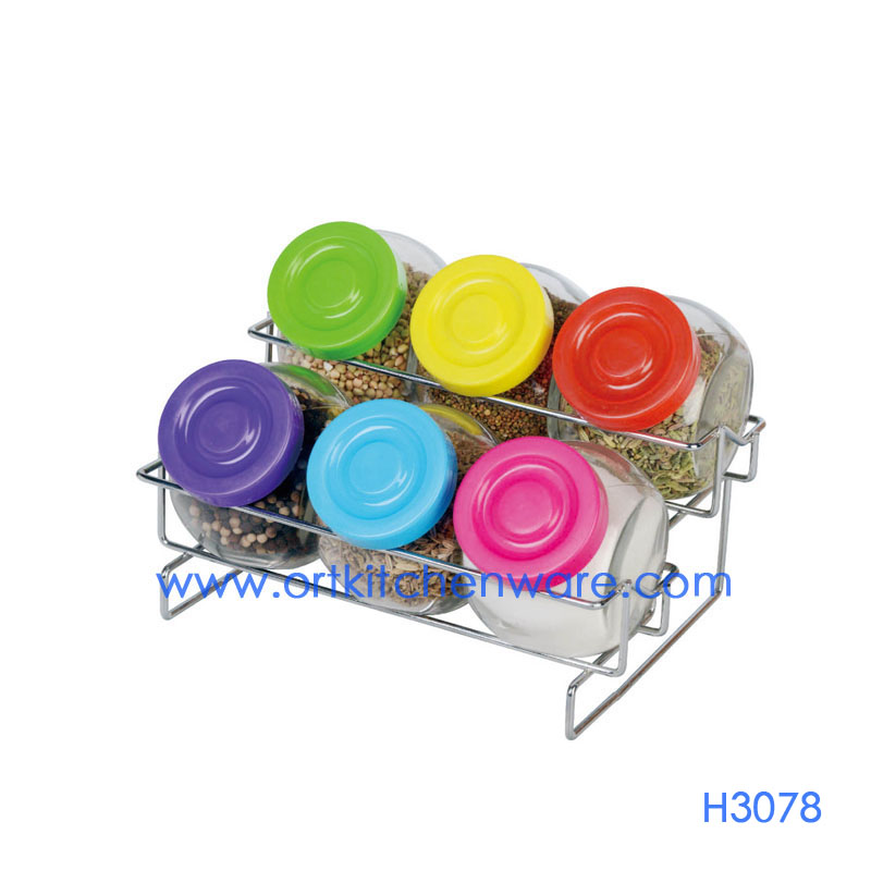 Spice jar set