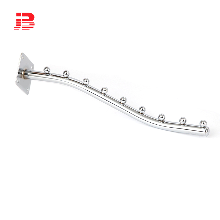 Wall-mounted 19mm tube S hook
