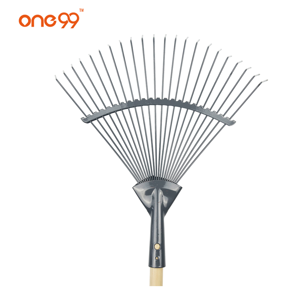 One99 Tools Leaf and Thatching Rake 22 Spring Steel Tines Without Handle