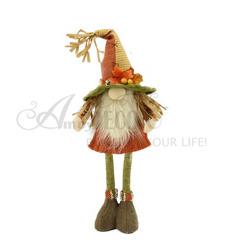 14IN Fabric standing scarecrow
