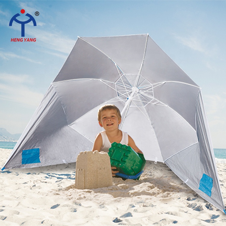 220cm outdoor beach umbrella with wings