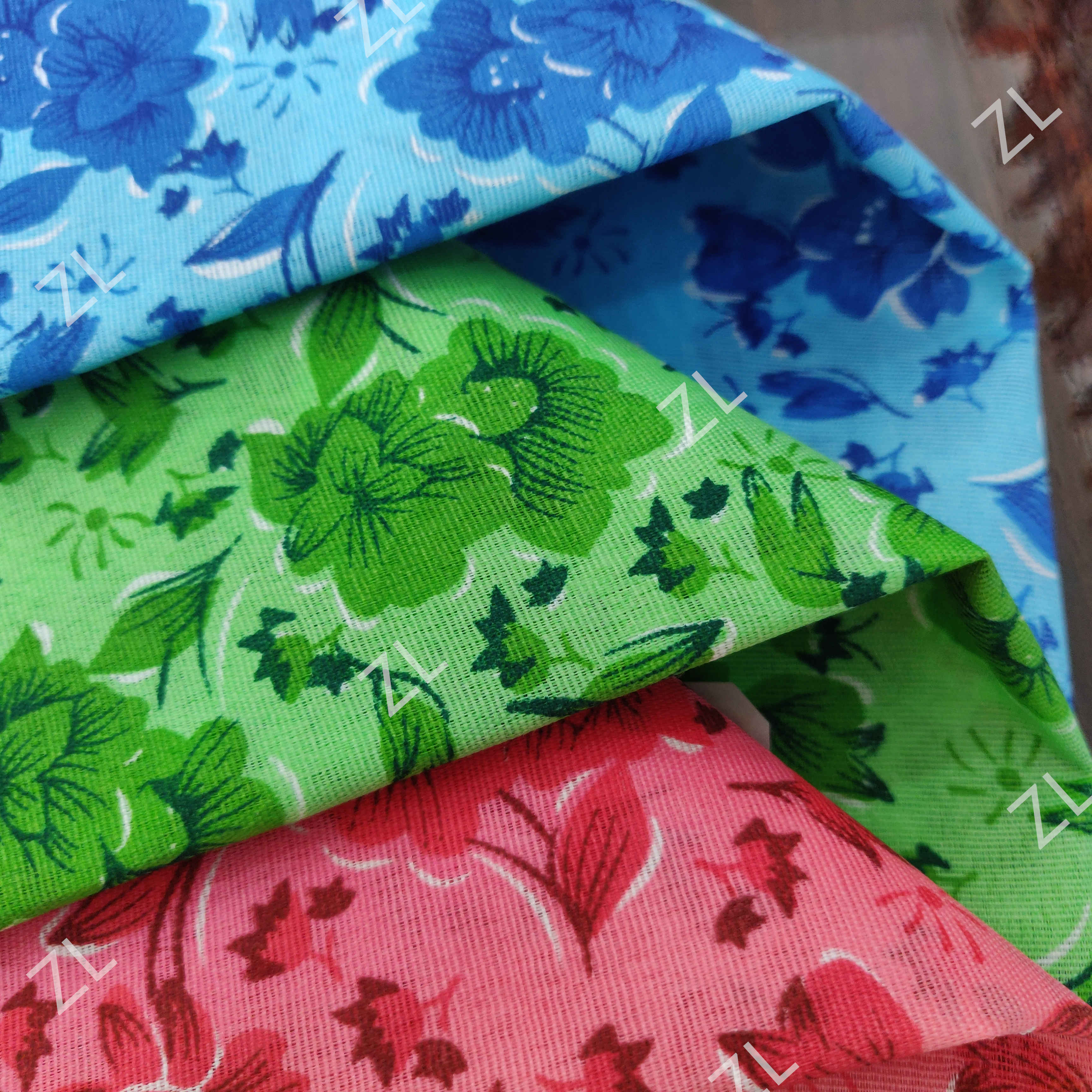 Pigment print fabric