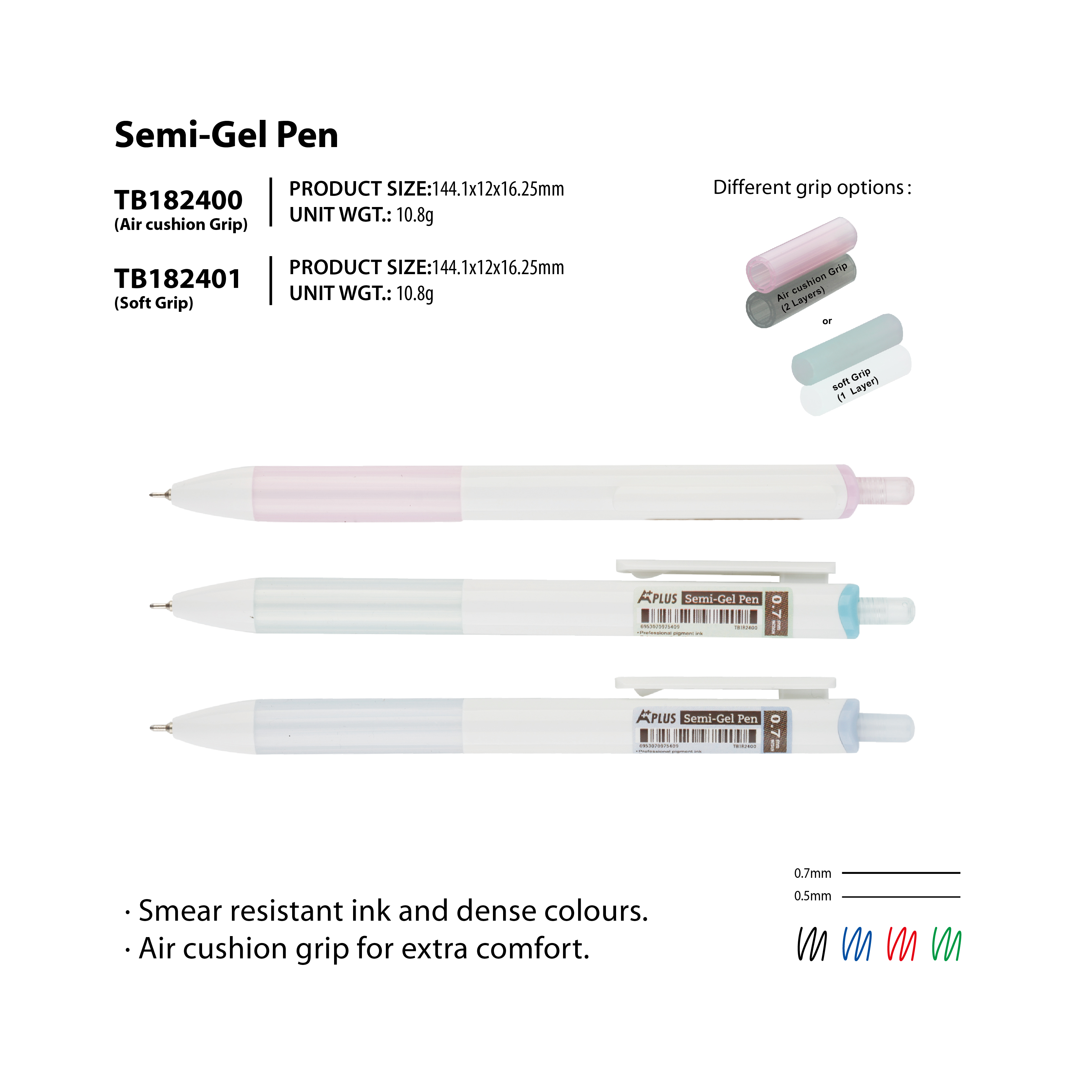 Semi-Gel Pen