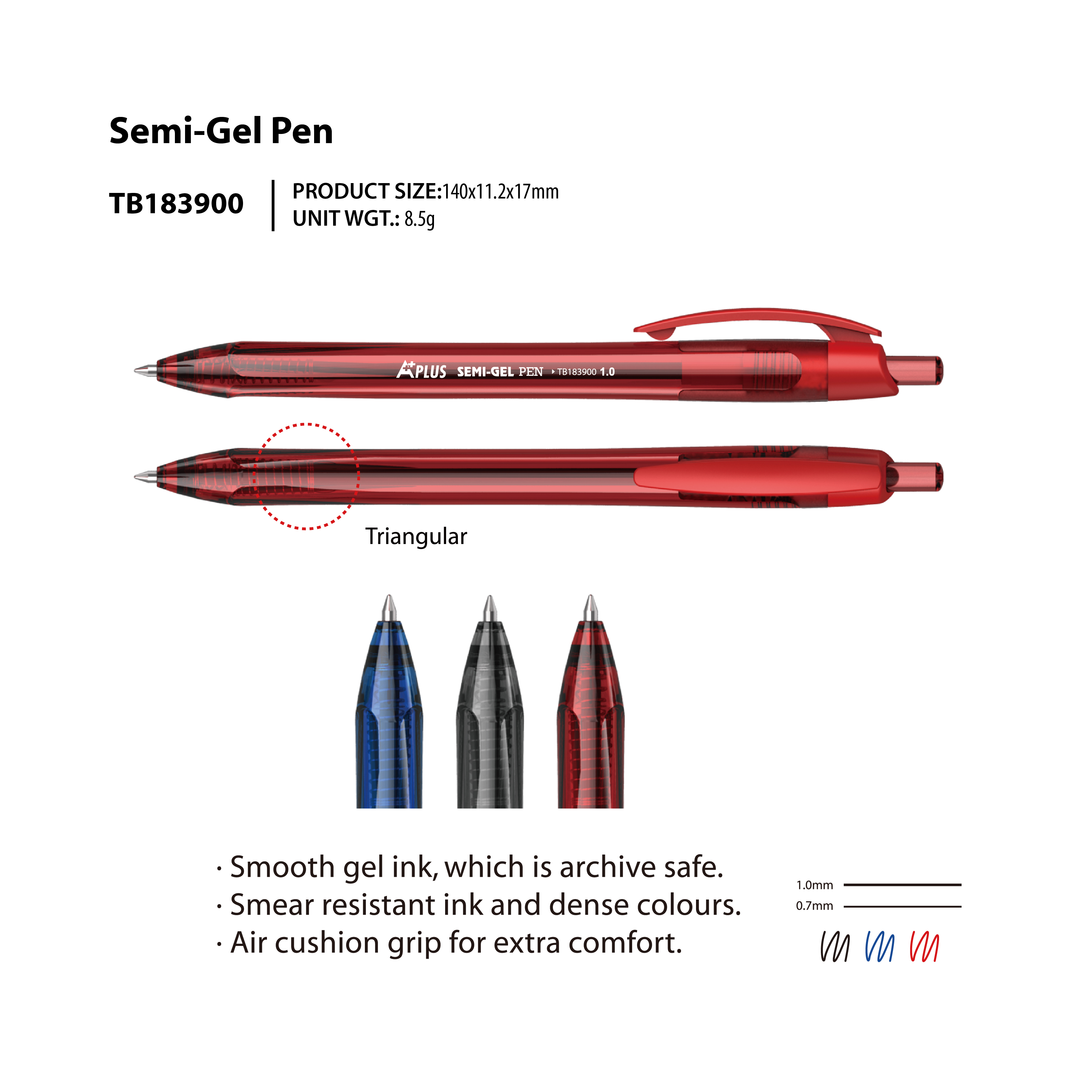 Semi-Gel Pen