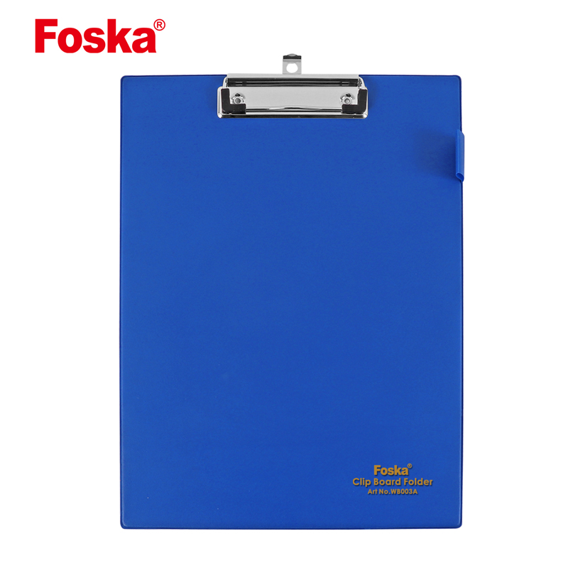 Plastic office A4 FC Clip board folder
