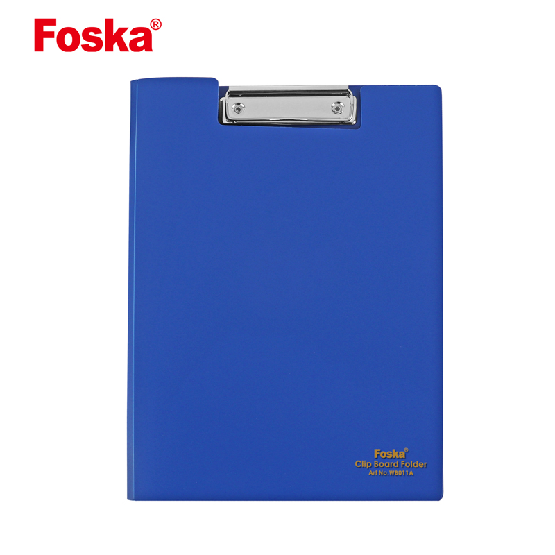 A4 Solid Color Clip Board Folder
