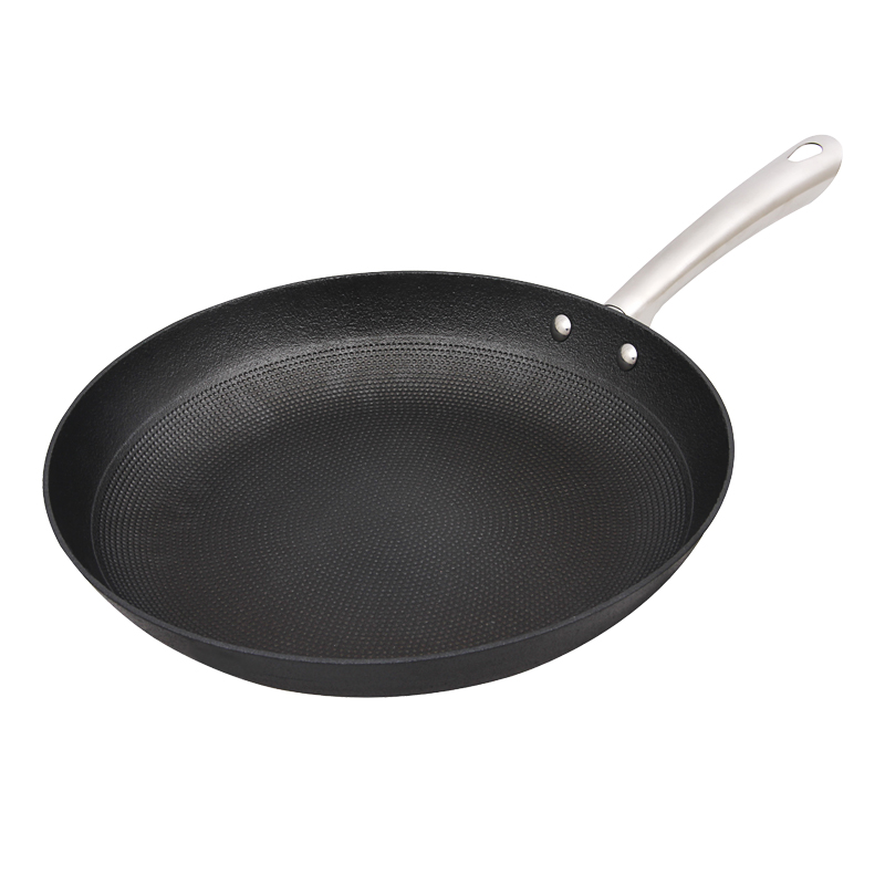 Honeycomb Cast Iron Nosntick Frypan