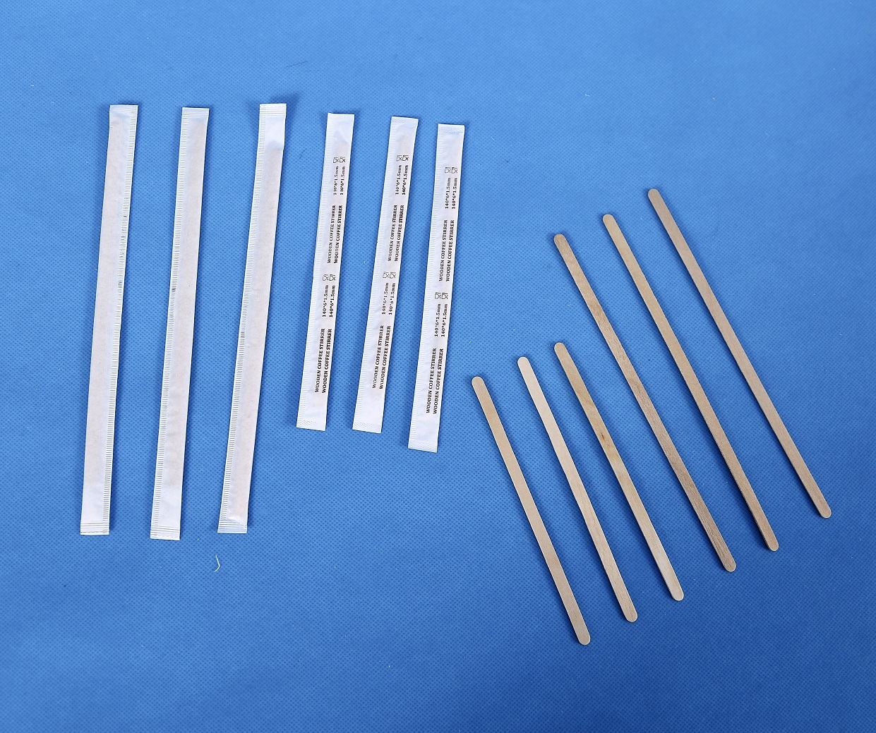 wooden coffee sticks/individual wrapped sticks