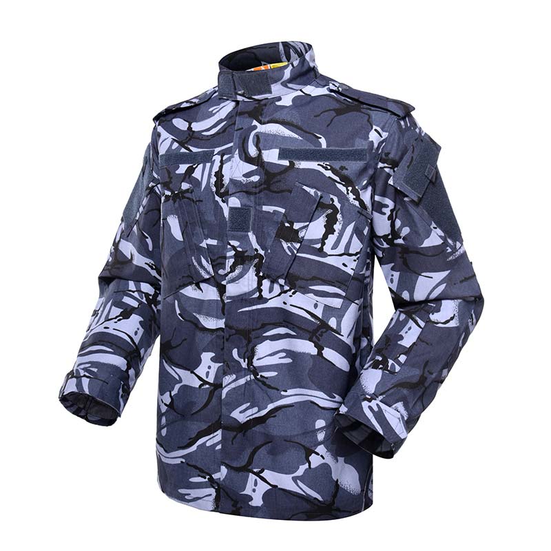 Military uniform Army Combat Uniform Model ACU Color Blue DPM Camouflage for soldier MFXX11