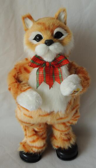Singing and dancing cat