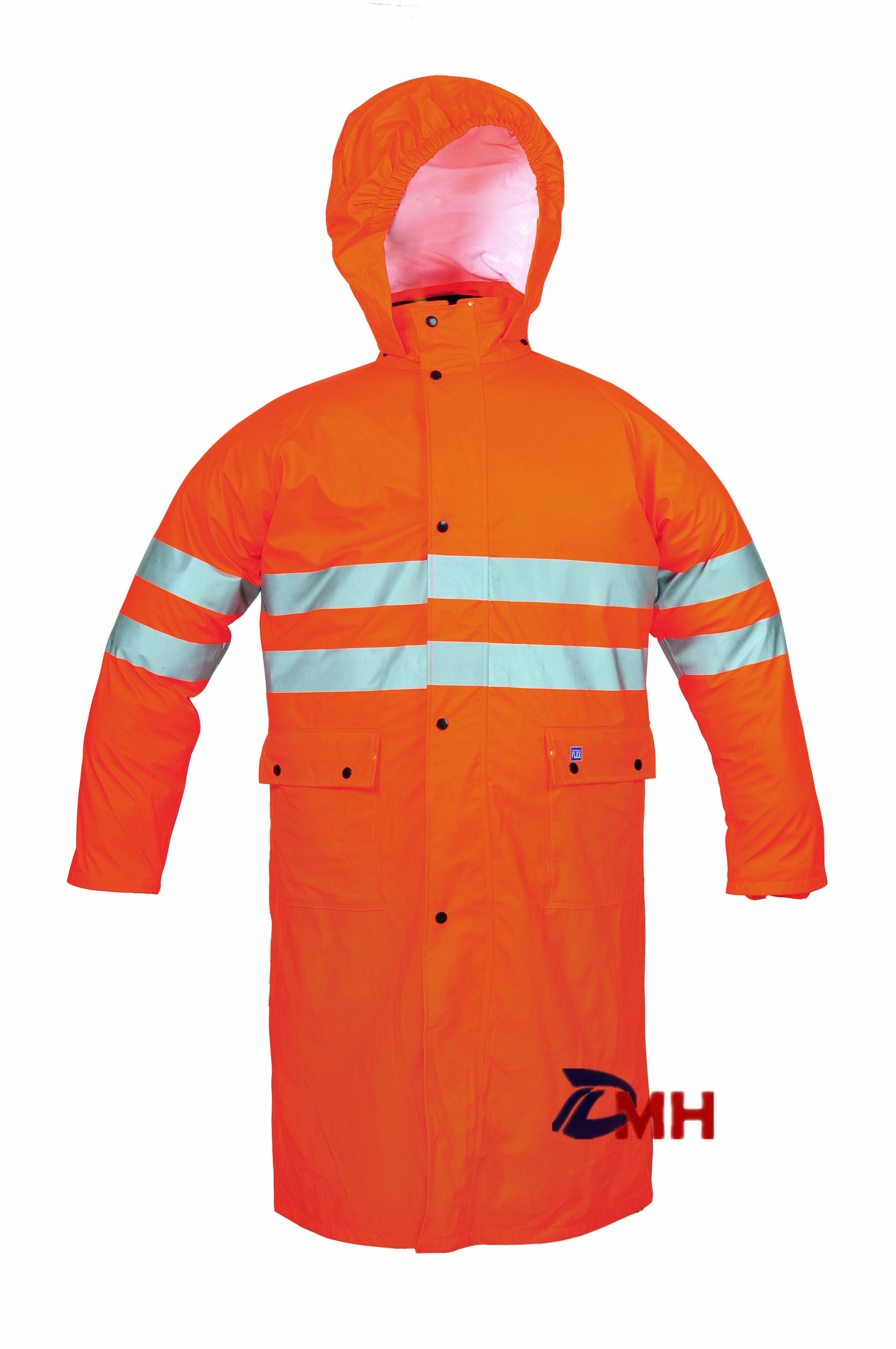 Hi-Vis Pu Raincoat