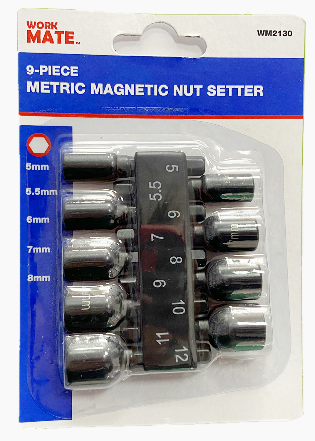 9pcs Metric Magnetic