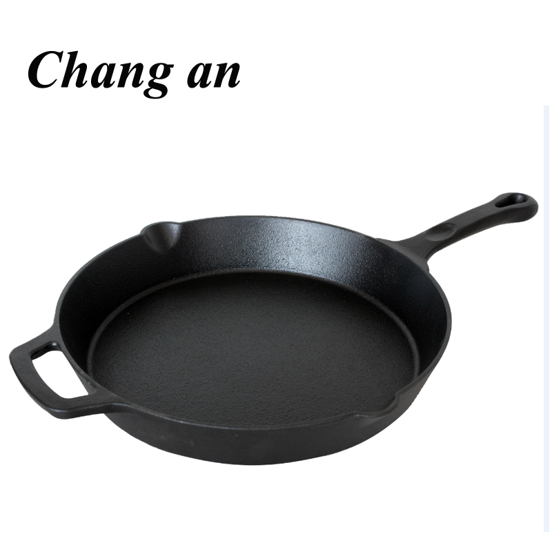 10"、12” cast iron skillet